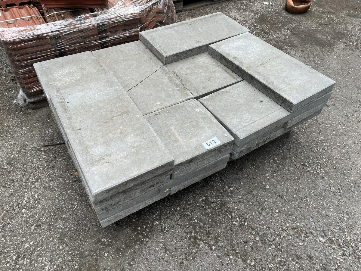 ca. 25 Stück Betonplatten 60/30/ 5 cm